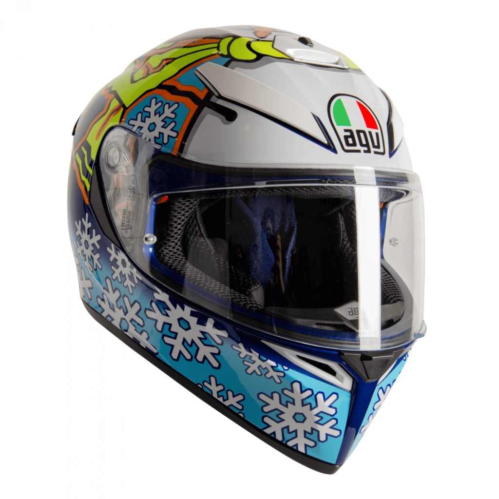 AGV K3 SV ROSSI WINTER TEST 2016